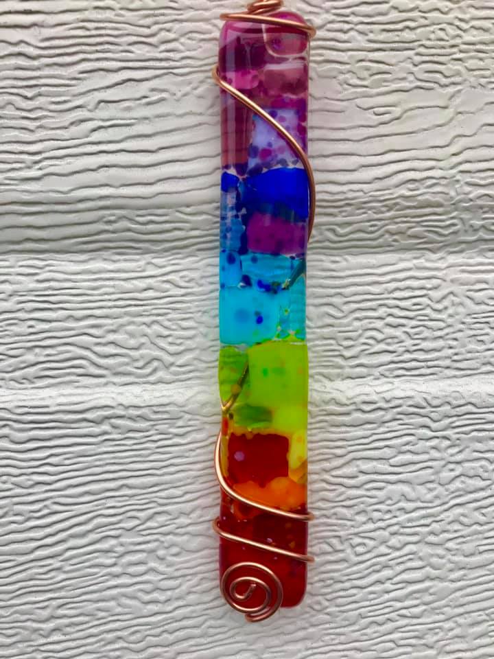 CHAKRA Rainbow Fused Glass Art & Jewelry | My Site